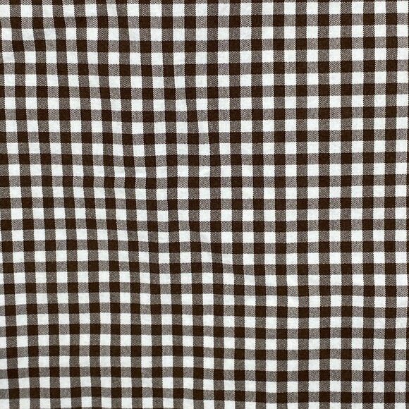 J Crew Shirt Mens Large Brown Check Plaid Button Down Slim‎ Lightweight Cotton - Picture 8 of 10